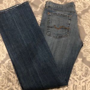 7 for all mankind flare jeans